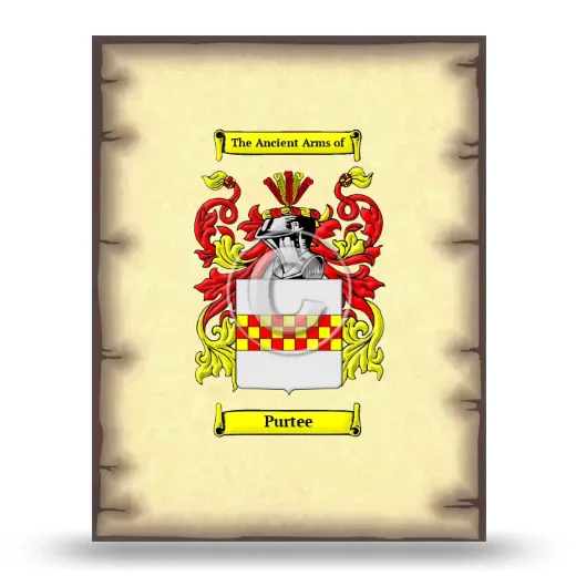 Purtee Coat of Arms Print