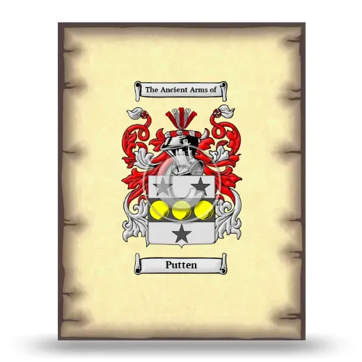 Putten Coat of Arms Print
