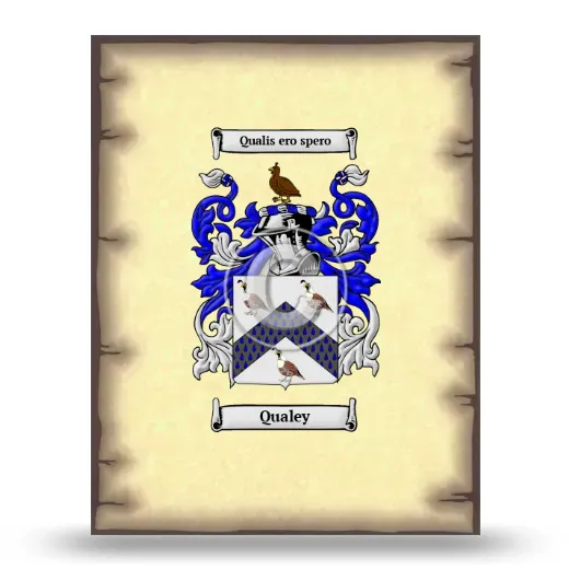 Qualey Coat of Arms Print