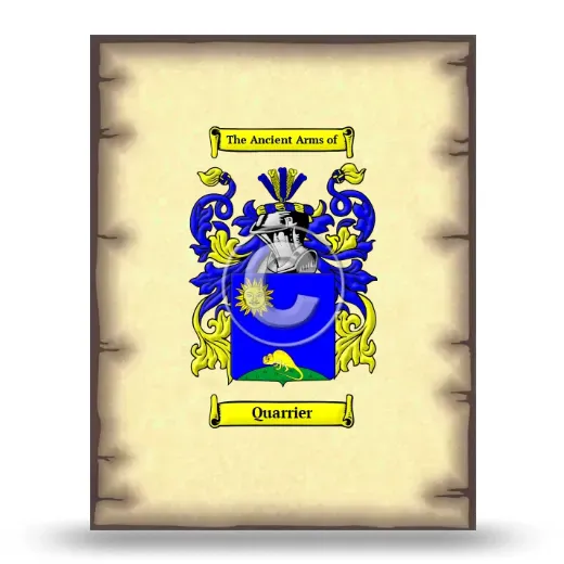 Quarrier Coat of Arms Print