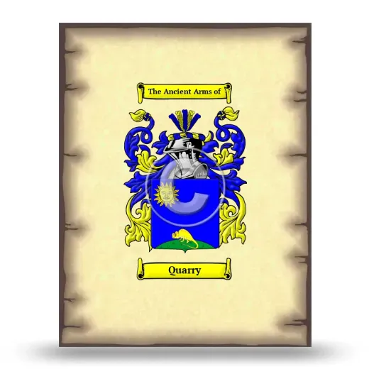 Quarry Coat of Arms Print