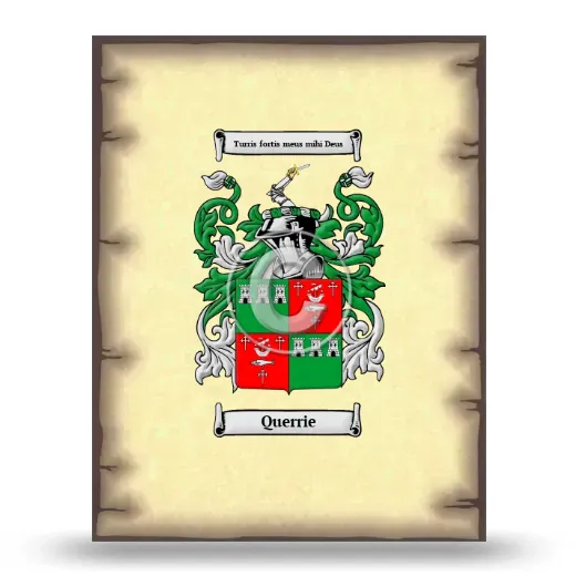 Querrie Coat of Arms Print