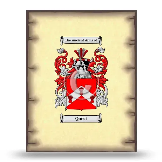 Quest Coat of Arms Print
