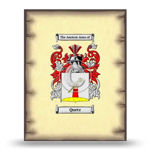 Quetz Coat of Arms Print