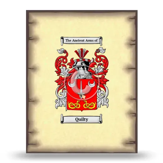 Quilty Coat of Arms Print
