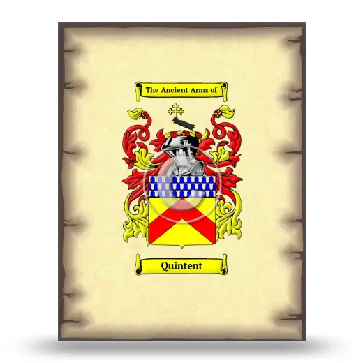 Quintent Coat of Arms Print