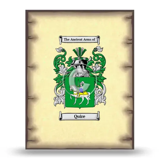 Quire Coat of Arms Print