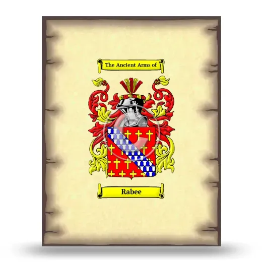 Rabee Coat of Arms Print