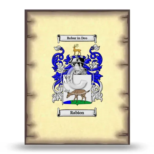 Rabion Coat of Arms Print