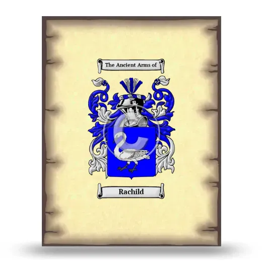 Rachild Coat of Arms Print