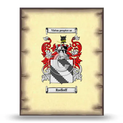 Radloff Coat of Arms Print
