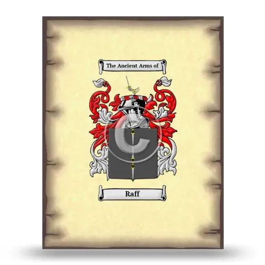 Raff Coat of Arms Print