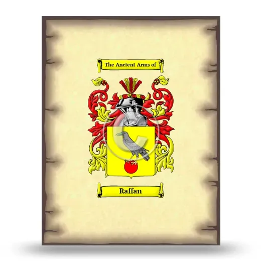 Raffan Coat of Arms Print