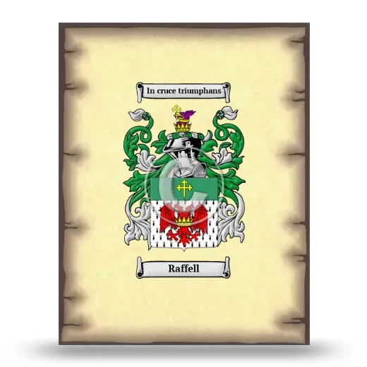 Raffell Coat of Arms Print