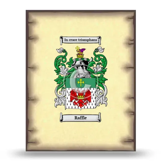 Raffle Coat of Arms Print