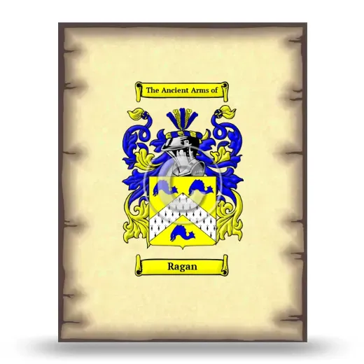 Ragan Coat of Arms Print