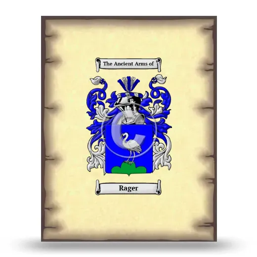 Rager Coat of Arms Print