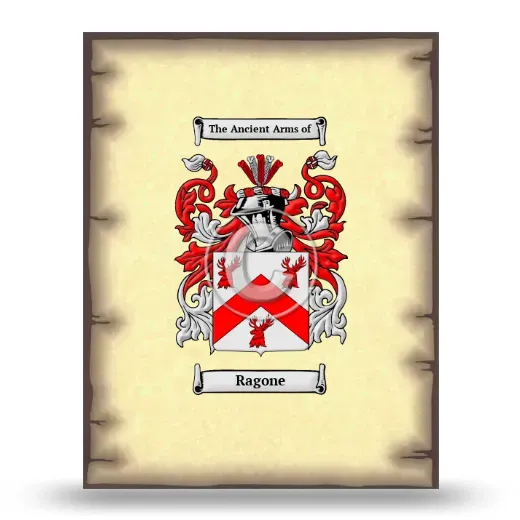 Ragone Coat of Arms Print