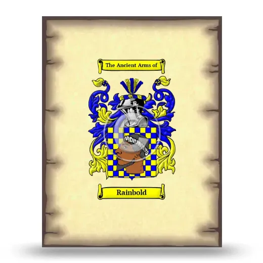 Rainbold Coat of Arms Print