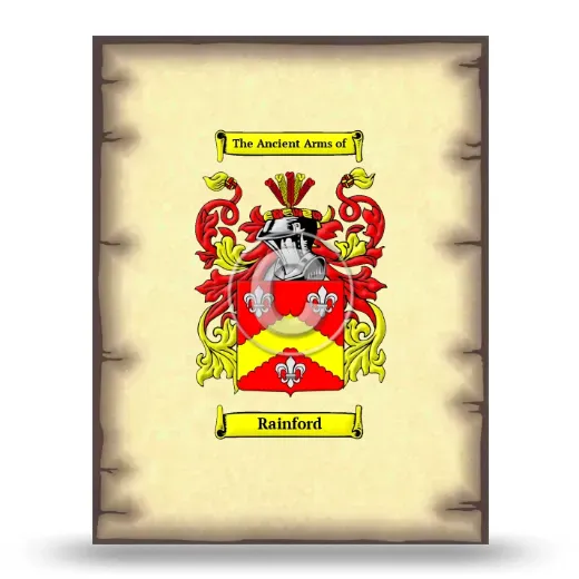 Rainford Coat of Arms Print