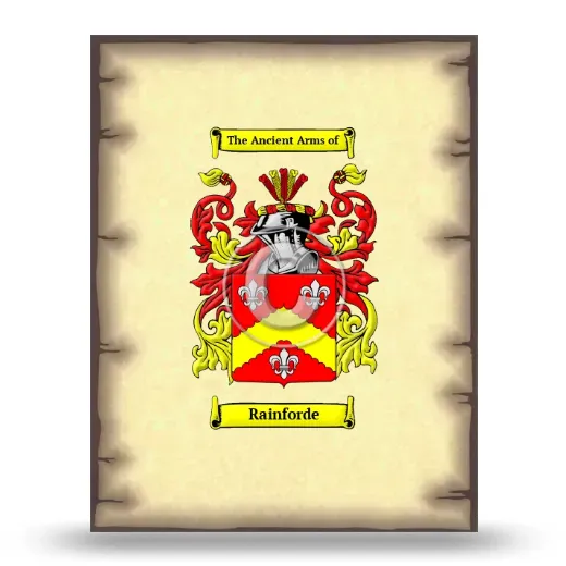 Rainforde Coat of Arms Print