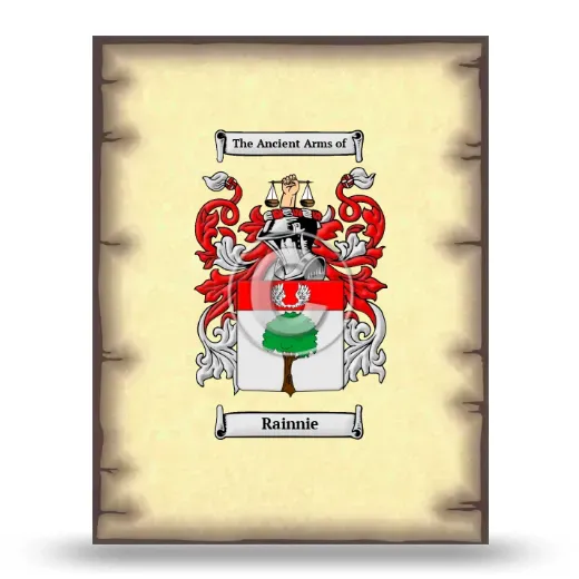 Rainnie Coat of Arms Print