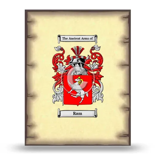 Ram Coat of Arms Print