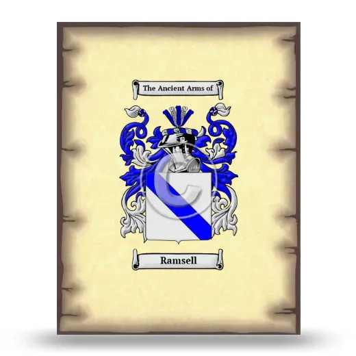 Ramsell Coat of Arms Print