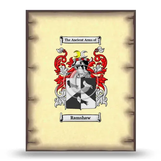 Ramshaw Coat of Arms Print