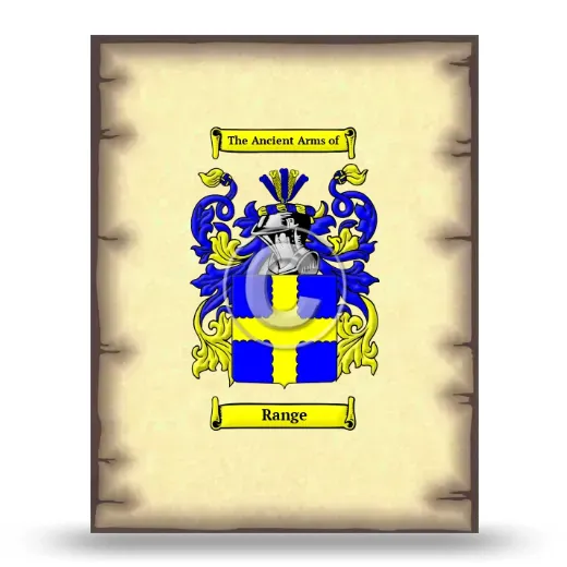 Range Coat of Arms Print