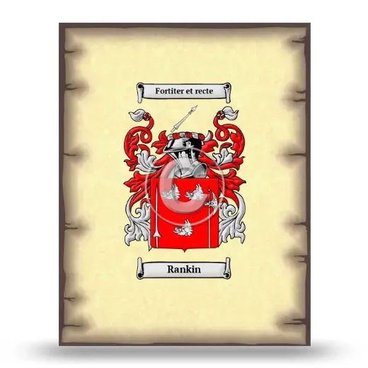 Rankin Coat of Arms Print
