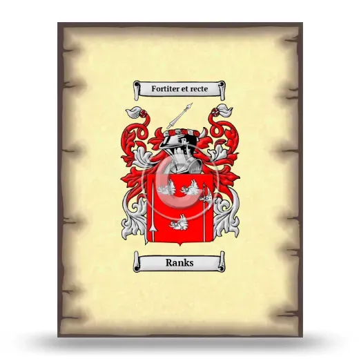 Ranks Coat of Arms Print