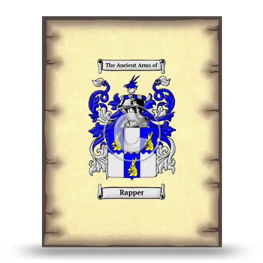 Rapper Coat of Arms Print
