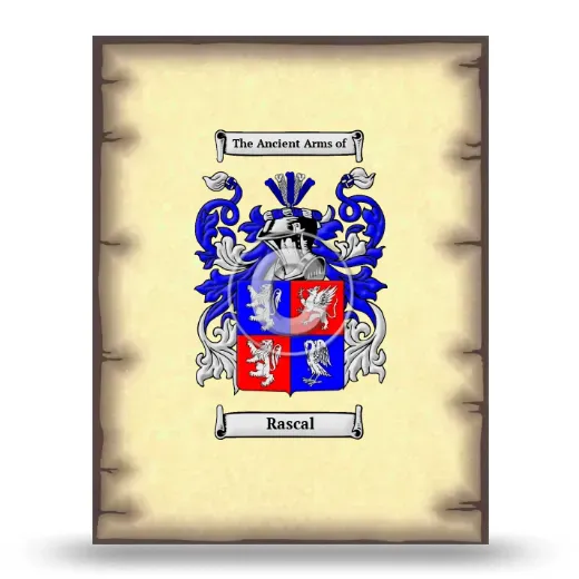 Rascal Coat of Arms Print