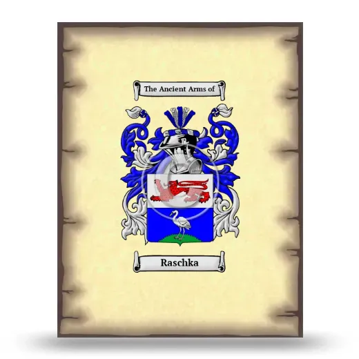 Raschka Coat of Arms Print