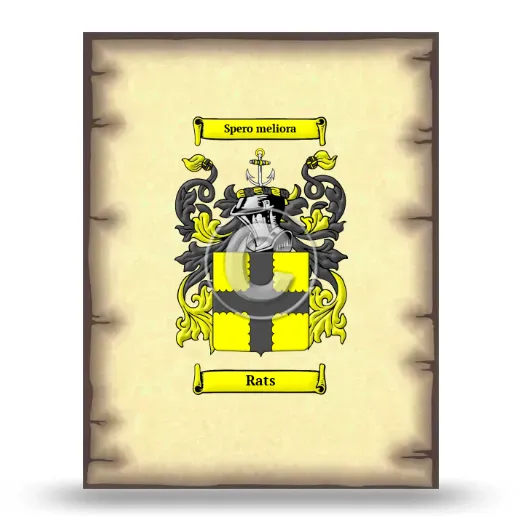 Rats Coat of Arms Print
