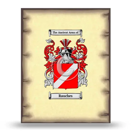 Rauches Coat of Arms Print