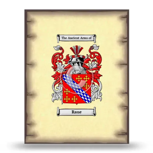 Raue Coat of Arms Print