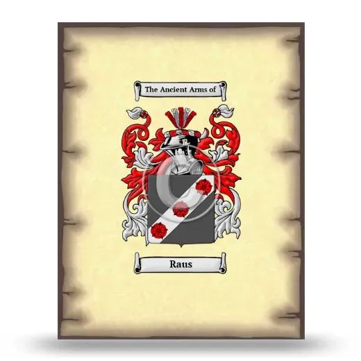 Raus Coat of Arms Print