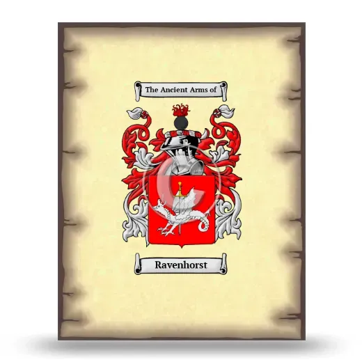 Ravenhorst Coat of Arms Print