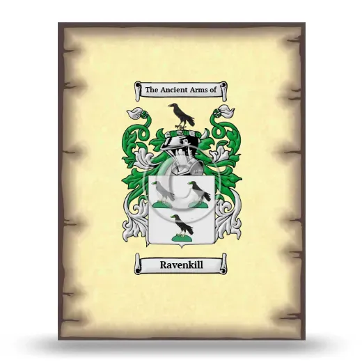 Ravenkill Coat of Arms Print