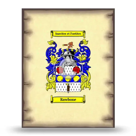 Rawbone Coat of Arms Print