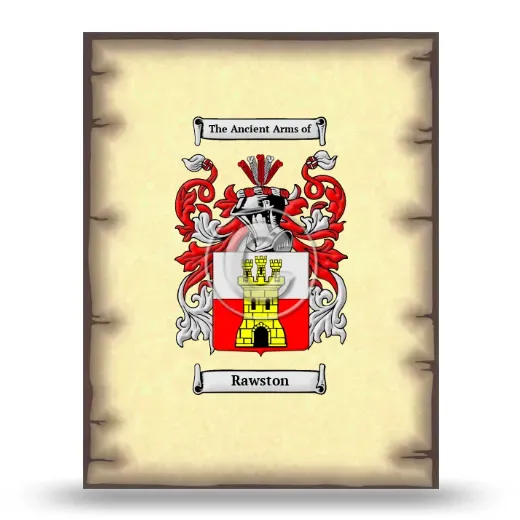 Rawston Coat of Arms Print