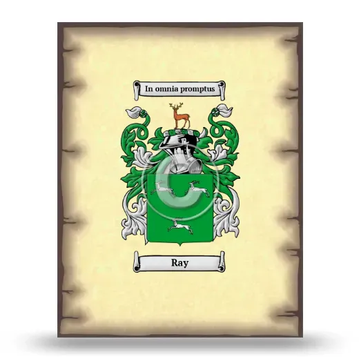 Ray Coat of Arms Print
