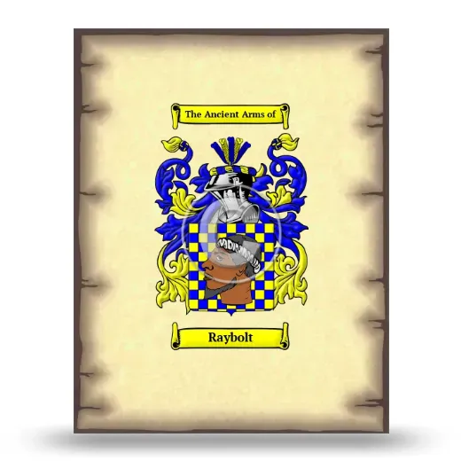 Raybolt Coat of Arms Print
