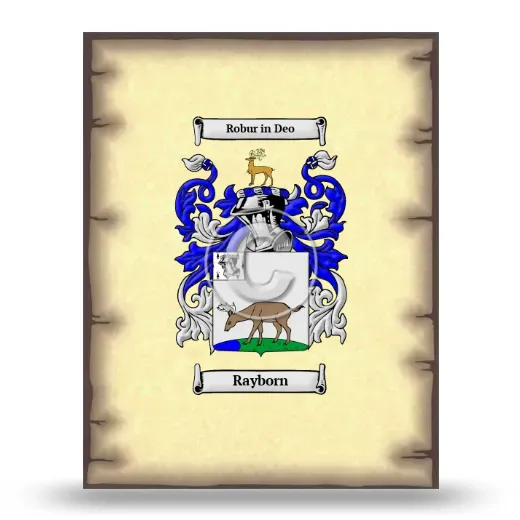 Rayborn Coat of Arms Print