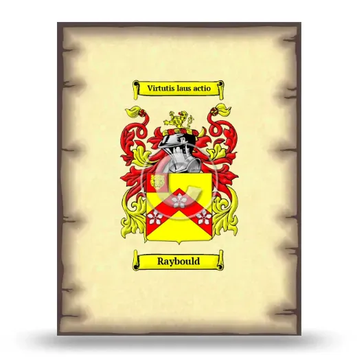 Raybould Coat of Arms Print