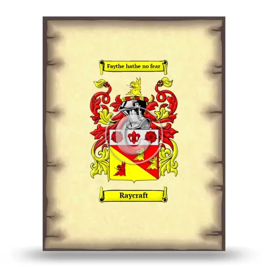 Raycraft Coat of Arms Print