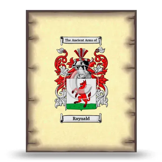 Raynald Coat of Arms Print