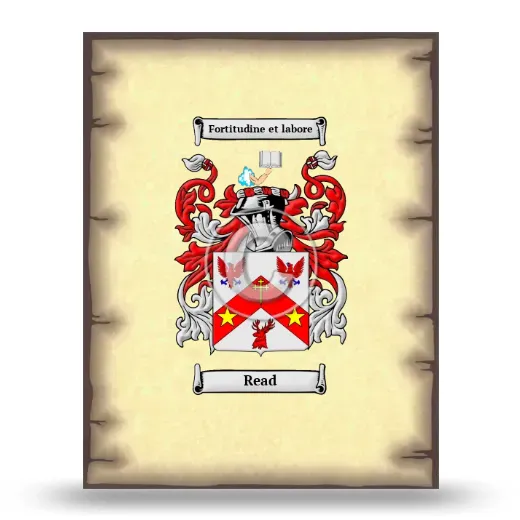Read Coat of Arms Print